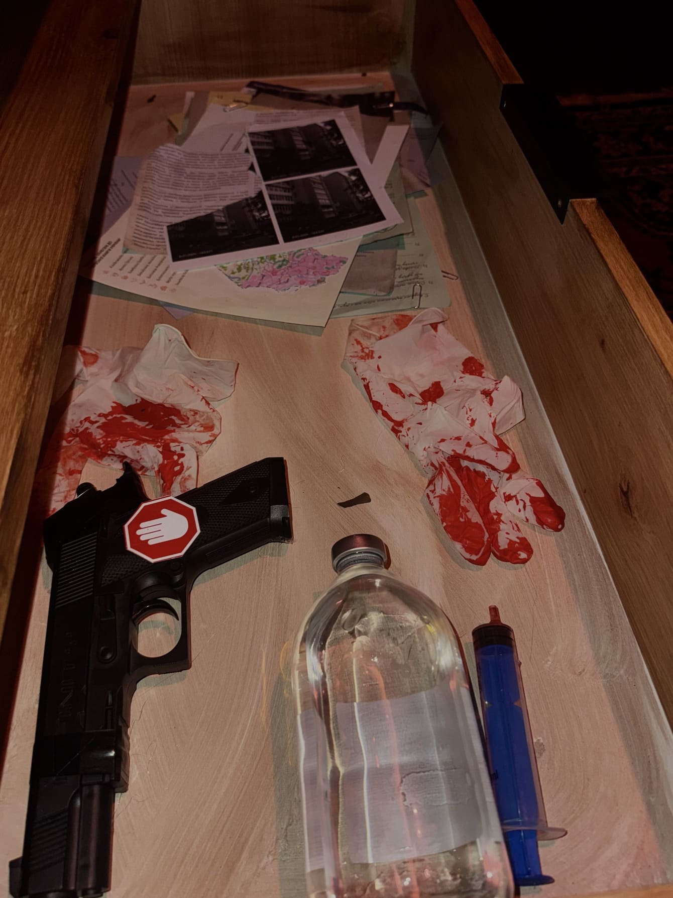 Хорор, з 2 акторами Фобія